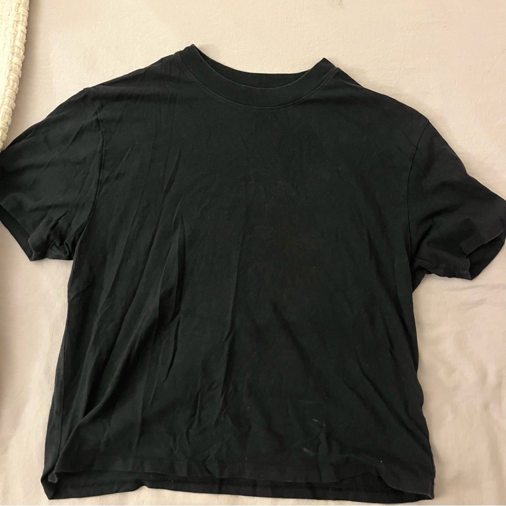 Abercrombie & Fitch Black Crew Neck Tee